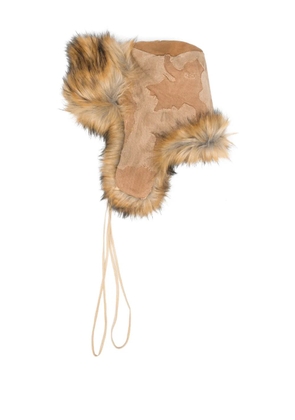 Who Decides War faux-fur hat - Brown