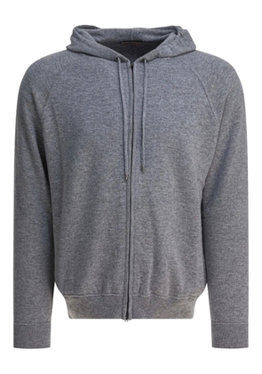 Herno hooded zip hoodie - Grey