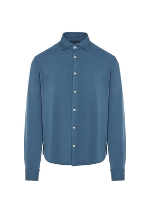 Fedeli Steve button shirt - Blue
