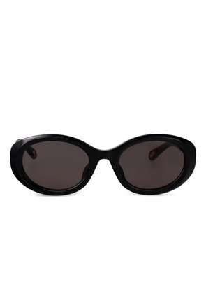 Chloé Eyewear Marcie oval sunglasses - Black