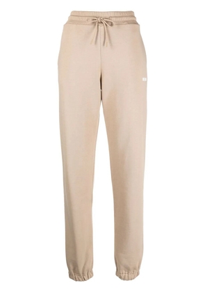 MSGM logo-print track pants - Neutrals