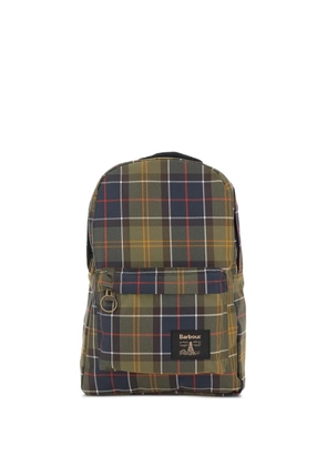 Barbour tartan-pattern backpack - Green