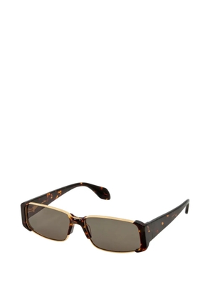 GIGI STUDIOS Viana square-frame sunglasses - Brown
