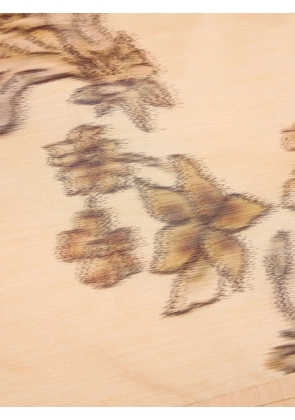 OUR LEGACY flower-jacquard tote bag - Neutrals