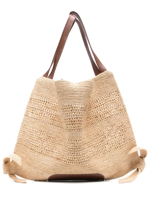 Hereu Cadow tote bag - Neutrals