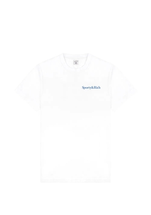Sporty & Rich logo-print T-shirt - White