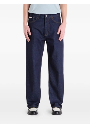 Calvin Klein logo-patch jeans - Blue
