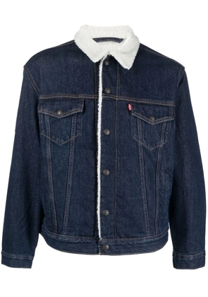 Levi's shearling-lined denim jacket - Blue