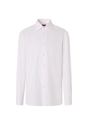 Zegna Centoventimila cotton shirt - Pink