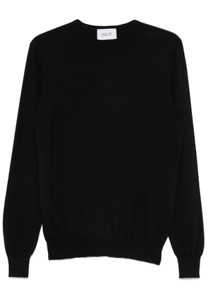 D4.0 virgin wool sweater - Black