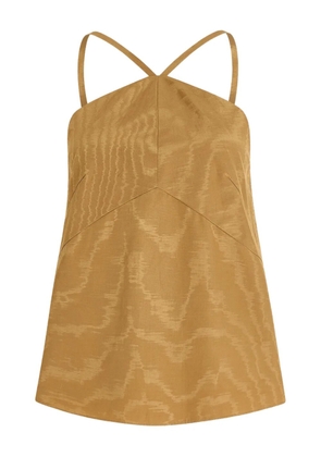 Rosie Assoulin V Crossback blouse - Yellow