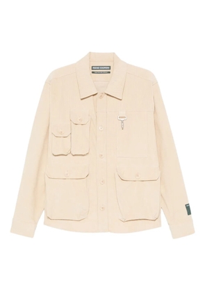 Reese Cooper multi-pocket corduroy shirt jacket - Neutrals