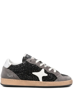 Ama Brand glitter-embellished sneakers - Grey