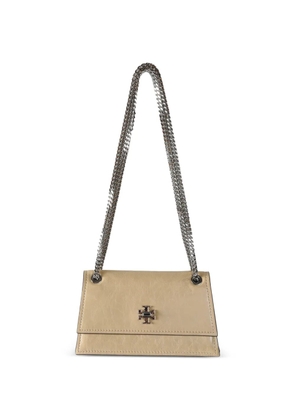 Tory Burch chain logo shoulder bag - Neutrals