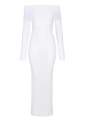 Dolce & Gabbana KIM DOLCE&GABBANA tulle midi dress - White