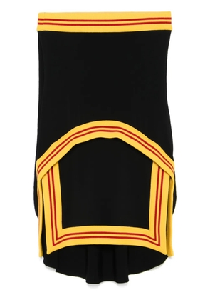 Off-White raised-logo mini dress - Black
