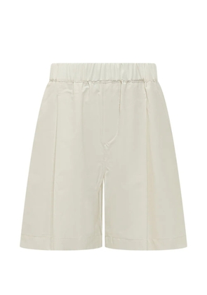 A Paper Kid pleated bermuda shorts - Neutrals