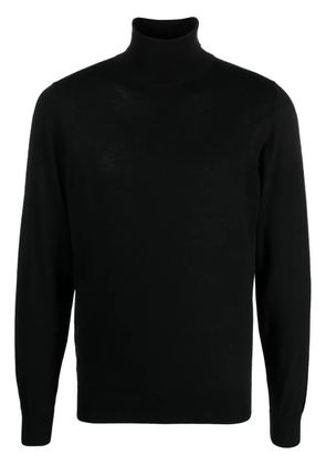 Piacenza Cashmere roll-neck wool jumper - Black