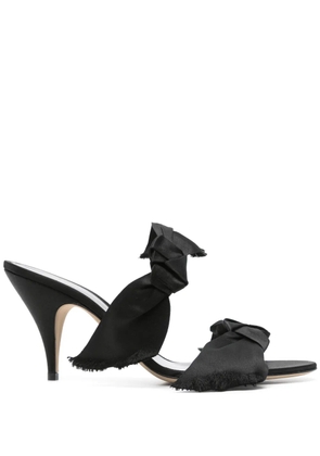 The Row 80mm Vika mules - Black