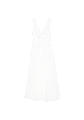 Simkhai Vivianne pleated midi dress - White