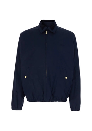 Drôle De Monsieur corduroy collar jacket - Blue