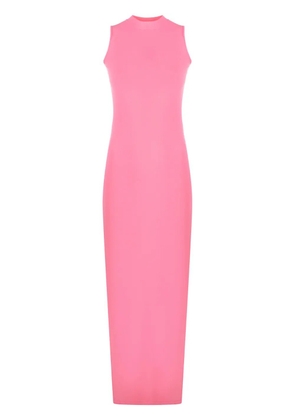Sportmax cut-out detail long dress - Pink