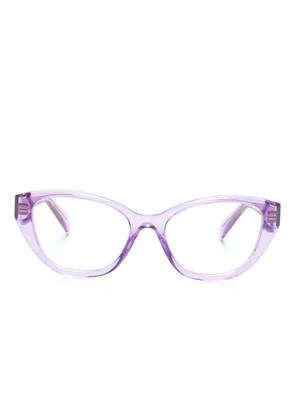 Prada Eyewear butterfly-frame glasses - Purple