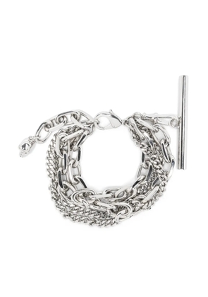 Alexander McQueen multi-chain bracelet - Silver