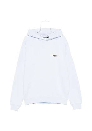 Jacquemus logo hoodie - Blue