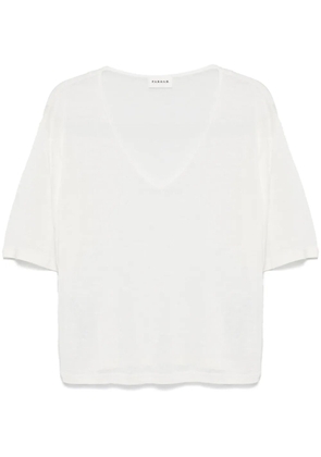 P.A.R.O.S.H. fine-knit blouse - White