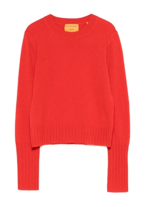 Guest In Residence crew-neck knit sweater - Red