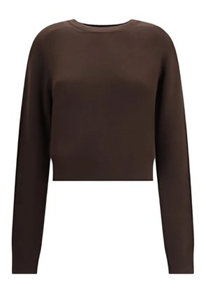 Petar Petrov crew-neck sweater - Brown