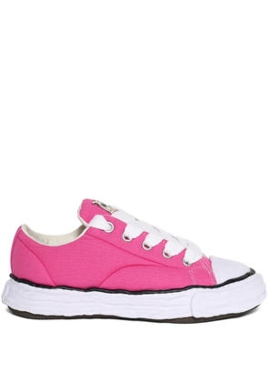 Maison MIHARA YASUHIRO Peterson 23 canvas lace-up sneakers - Pink