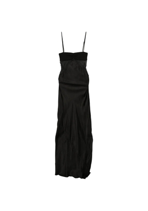 Rick Owens Combo Slip maxi dress - Black