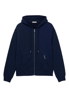 JW Anderson cotton zip-up hoodie - Blue