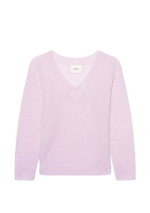 Lisa Yang Leona V-neck sweater - Pink