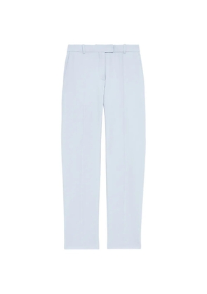 Alexander McQueen cropped tailored Trousers - Blue