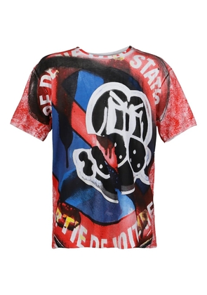 CHITO graphic-print short-sleeve T-shirt - Red