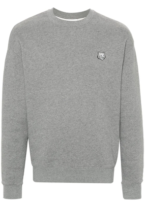 Maison Kitsuné Bold Fox Head cotton sweatshirt - Grey