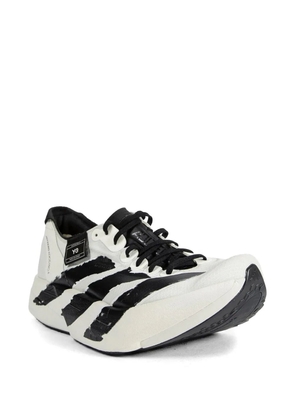 Y-3 striped sneakers - White