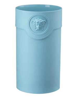 Versace La Medusa porcelain vase (18cm) - Blue