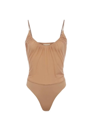 L'Agence Gelina Mesh bodysuit - Neutrals