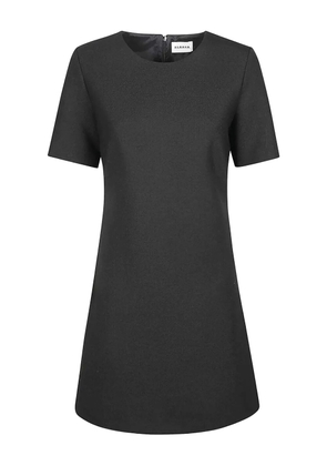P.A.R.O.S.H. short-sleeve mini dress - Black