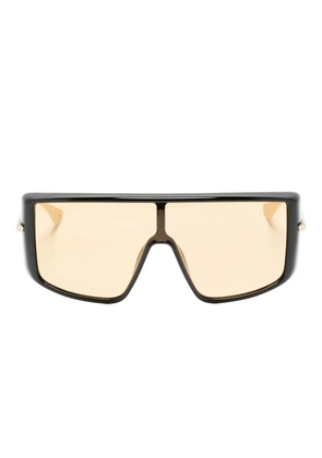 Alexander McQueen Eyewear geometric-frame sunglasses - Black
