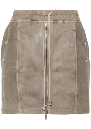 Rick Owens DRKSHDW Babel mini skirt - Brown