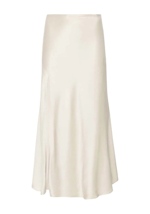 LAPOINTE bias-cut midi skirt - Neutrals