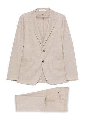 Tagliatore virgin wool-blend suit - Neutrals