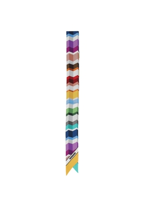 Missoni pointed-ends scarf - White