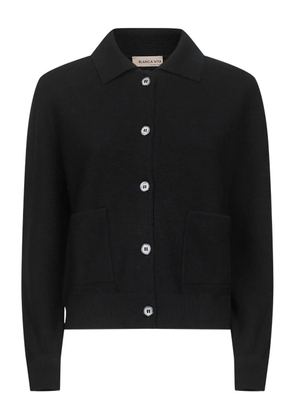 Blanca Vita patch-pocket cardigan - Black