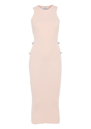 MACH & MACH bow-detail dress - Neutrals